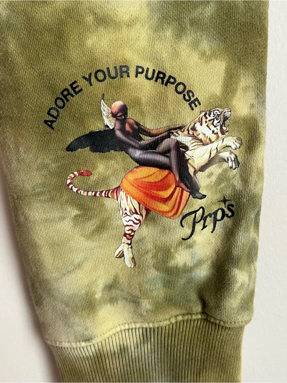 Prps Men’s Tie-Dye Graphic Sweatpants